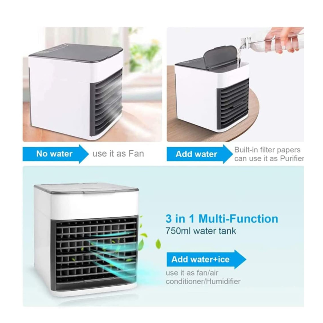 Mini Aire Acondicionado Personal X2